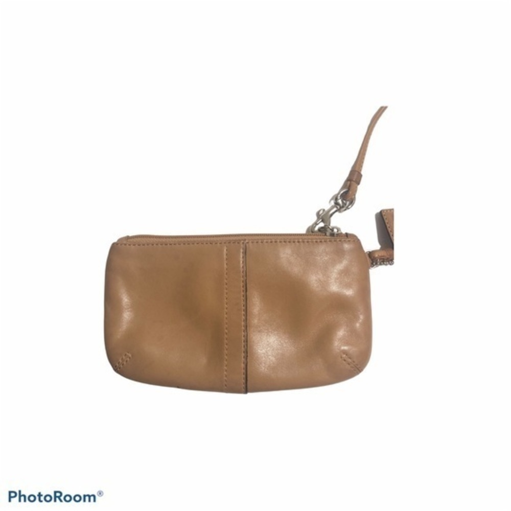 Coach soho tan light brown wristlet vintage y2k - Picture 3 of 12